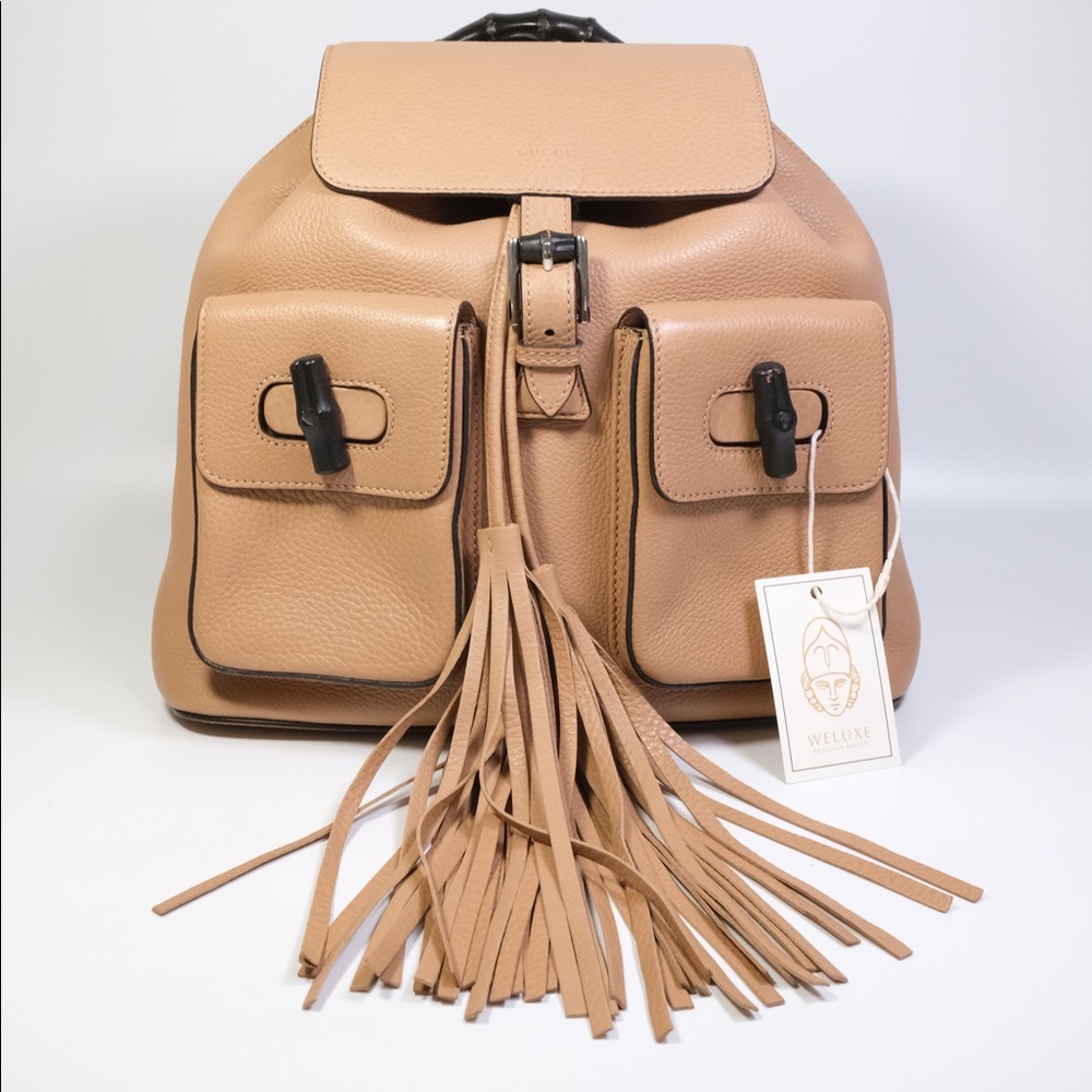 Gucci Bamboo Tassel Backpack